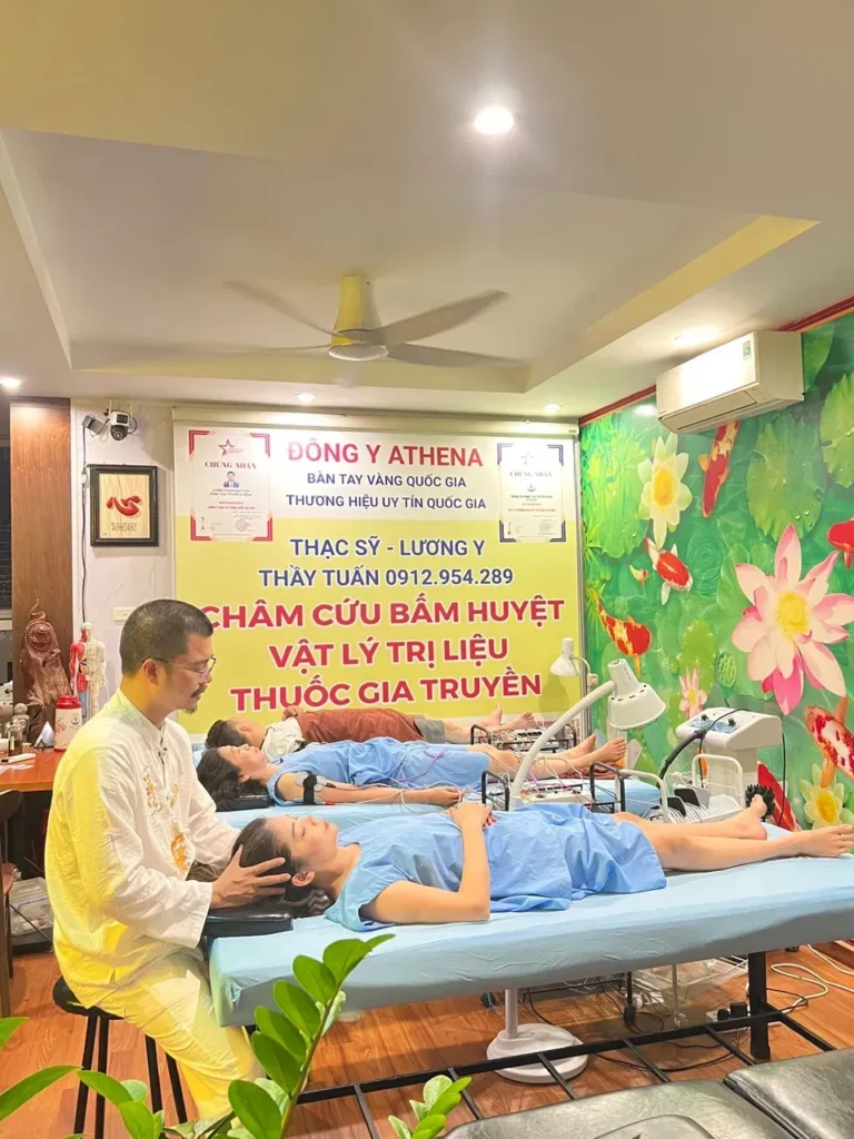 Hoạt động hướng dẫn vận động và trị liệu tại cơ sở Athena