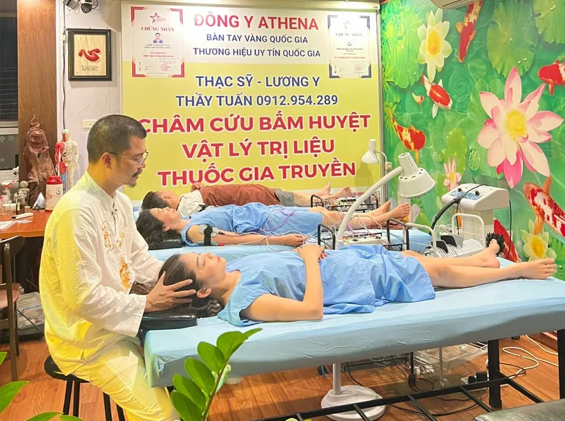 Hoạt động chuyên môn tại cơ sở Đông Y Athena