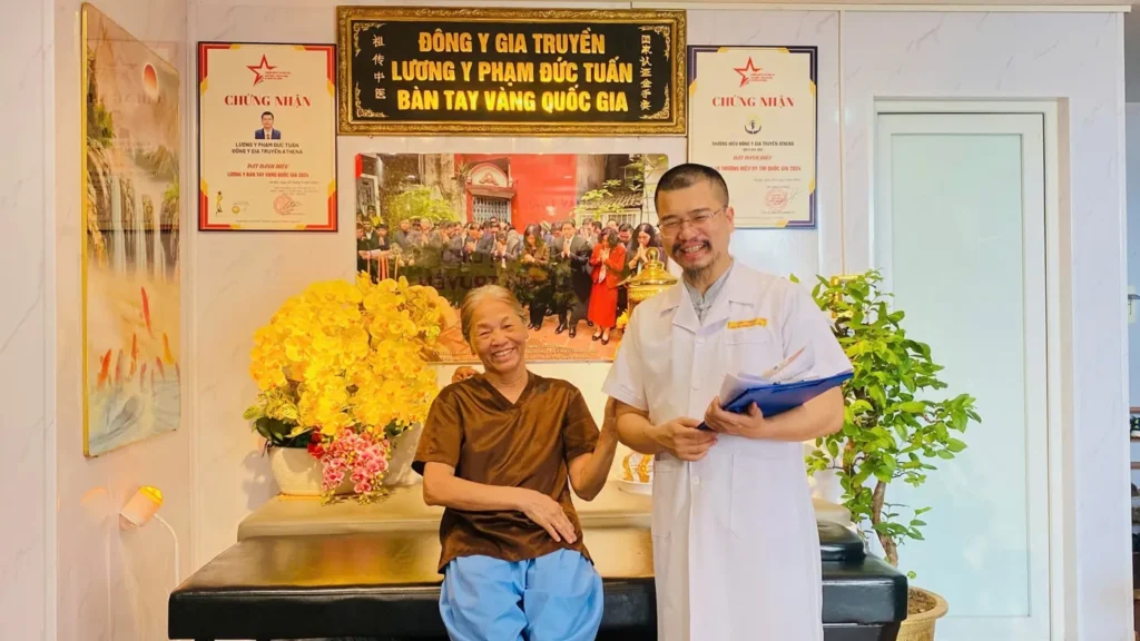 Không gian điều trị tại cơ sở Đông Y Athena